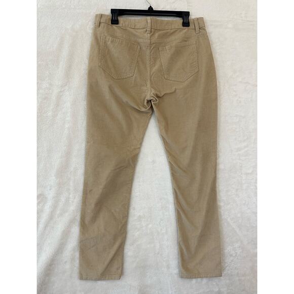 NWT Wrangler Tan Corduroy Pants 14 M Jeans Hippie Boho - Picture 2 of 8